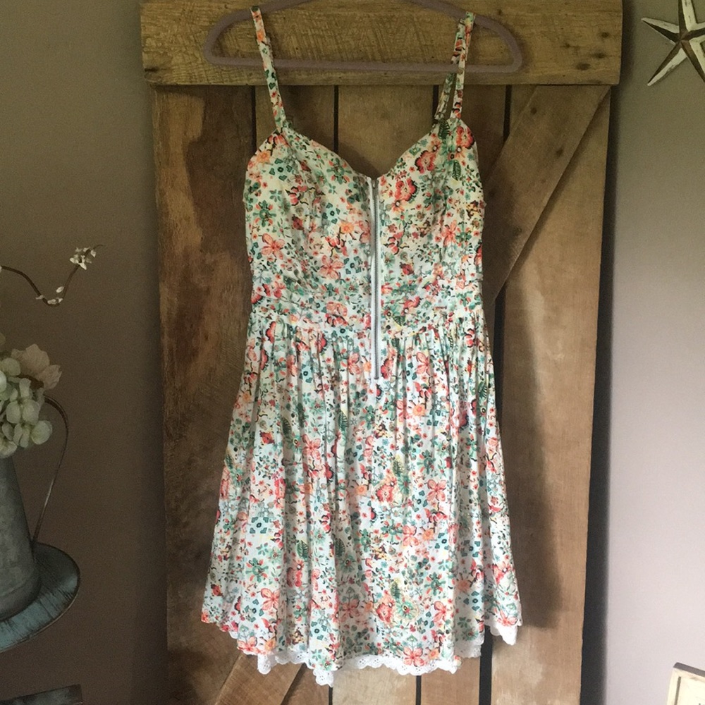 Floral American Rag Summer A-Line dress
